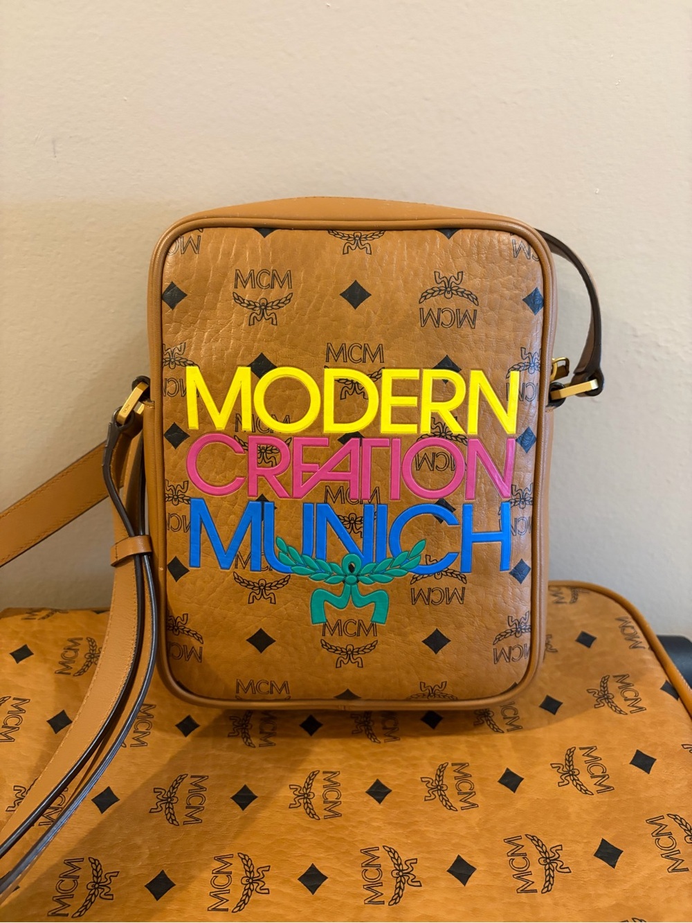 MCM x DJ Honey Dijon Crossbody Pouch